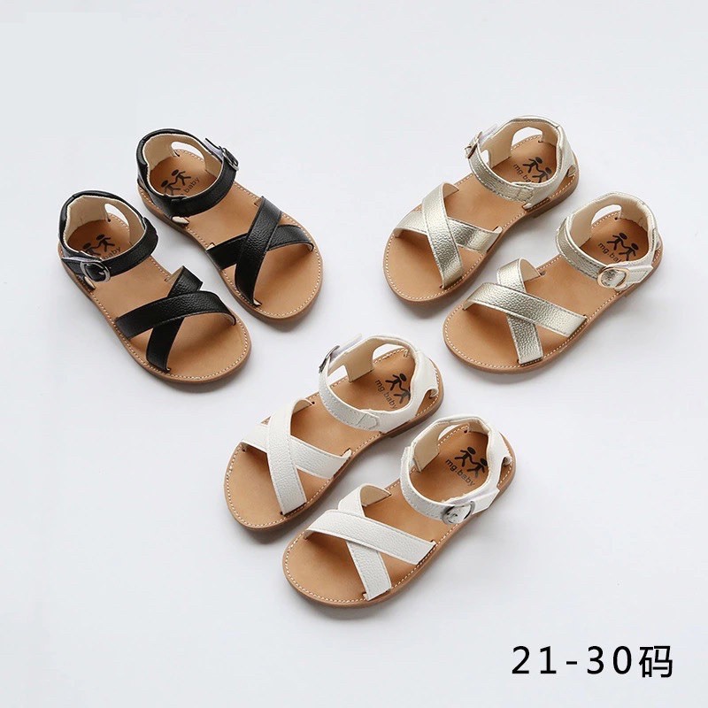 SANDAL QUAI CHÉO BÉ GÁI SIÊU MỀM NHẸ MÃ V501