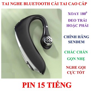 [PIN 15 TIẾNG] Tai nghe Bluetooth cài tai SENDEM E83 - Cao cấp - Dành cho doanh nhân - Hàng chính hãng