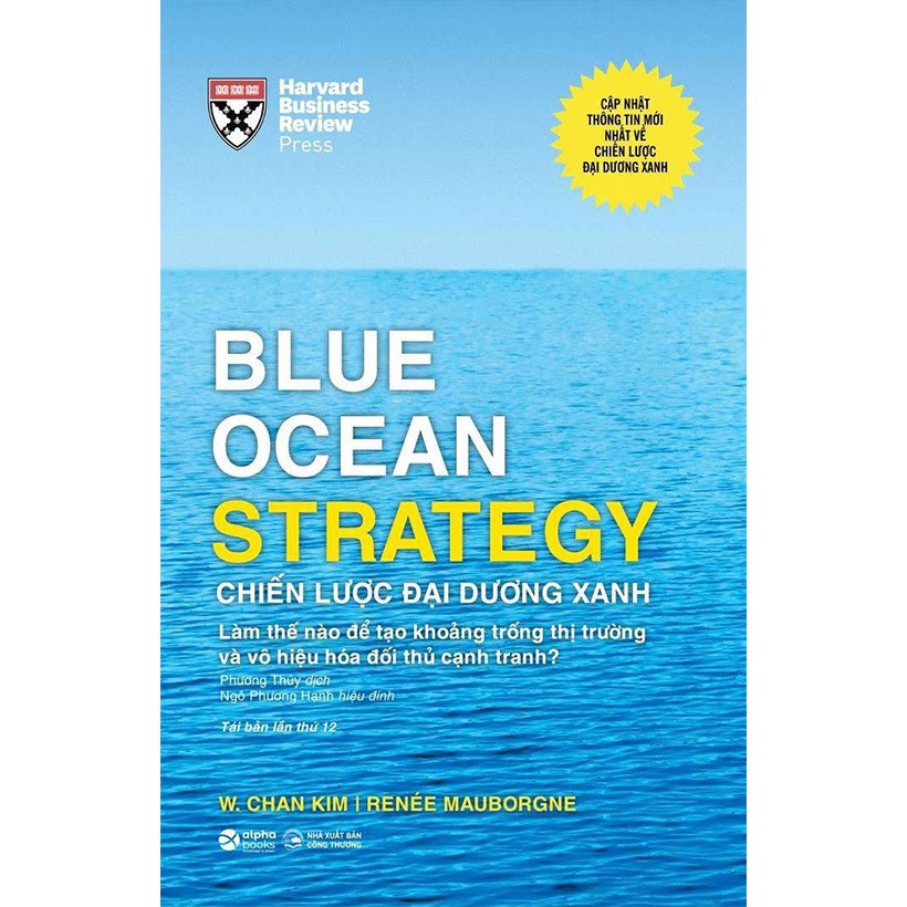 Sách Blue ocean strategy Chiến lược đại dương xanh