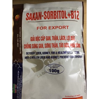 Giải độc gan thận cấp cho vật nuôi (100gam) - chỉ dùng trong thú y