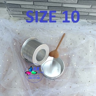 KHUÔN NHÔM GIA CÔNG ĐẾ RỜI SIZE 10 (TRÒN)