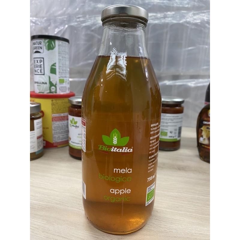 Nước Ép Táo Hữu Cơ BioItalia 750ml