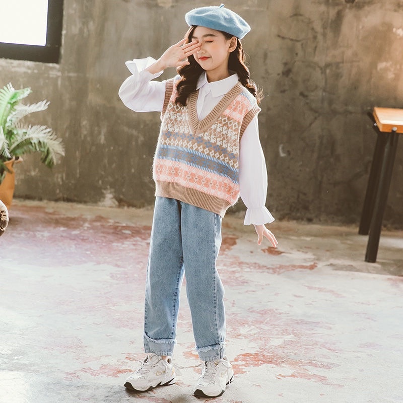 Áo gile thổ cẩm size 110-160