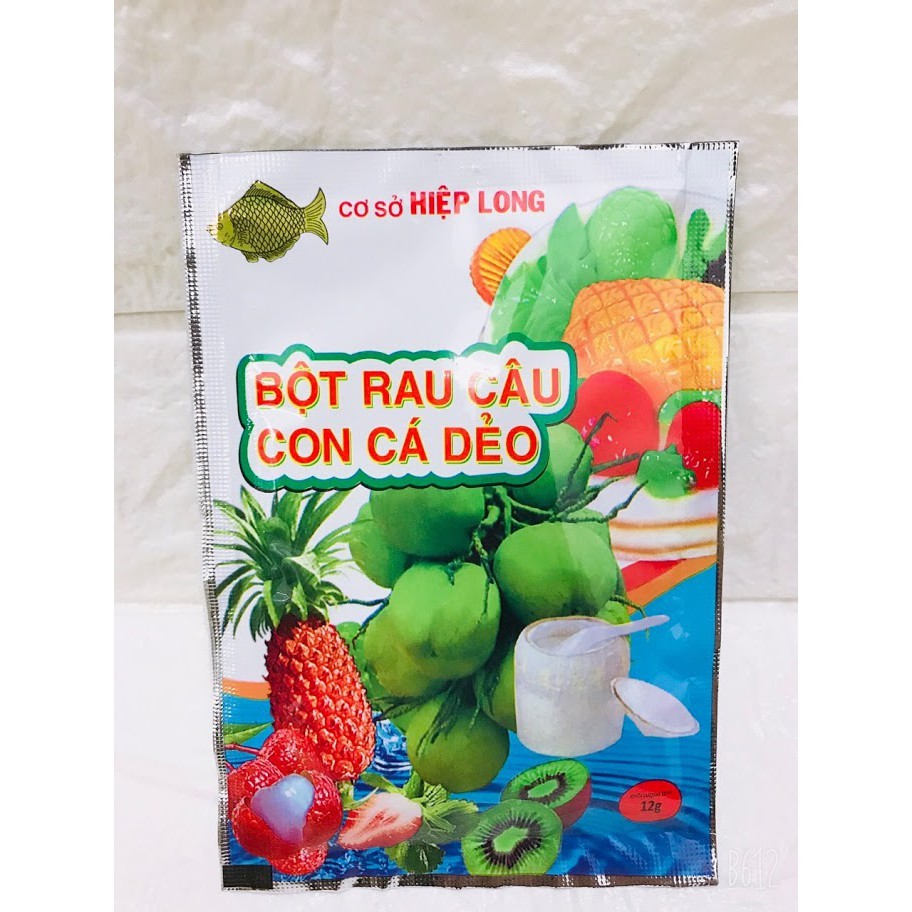 Bột Rau Câu Con Cá Dẻo Hiệp Long Gói 12gr | BigBuy360 - bigbuy360.vn