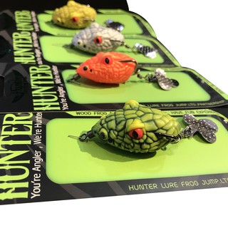 Mồi câu cá lóc, mồi nhái hơi Hunter V5 Thái Lan, Mồi câu cá chuối, mồi câu cá sộp siêu nhạy, mồi câu lure siêu nhạy