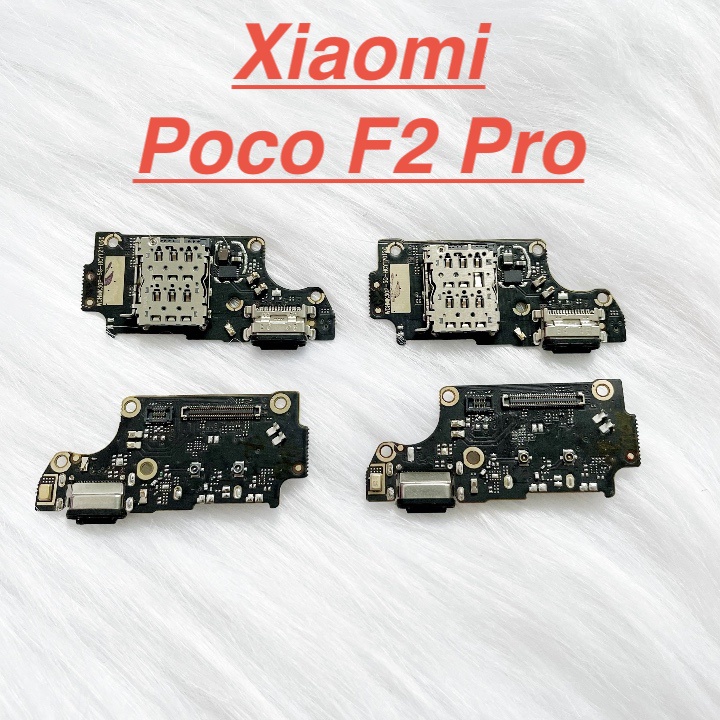 ✅  Mạch Sạc Kèm Ổ Sim Xiaomi Poco F2 Pro Cụm Micro Charger Port USB Bo Main Mainboard Chân Sạc Linh Kiện Thay Thế