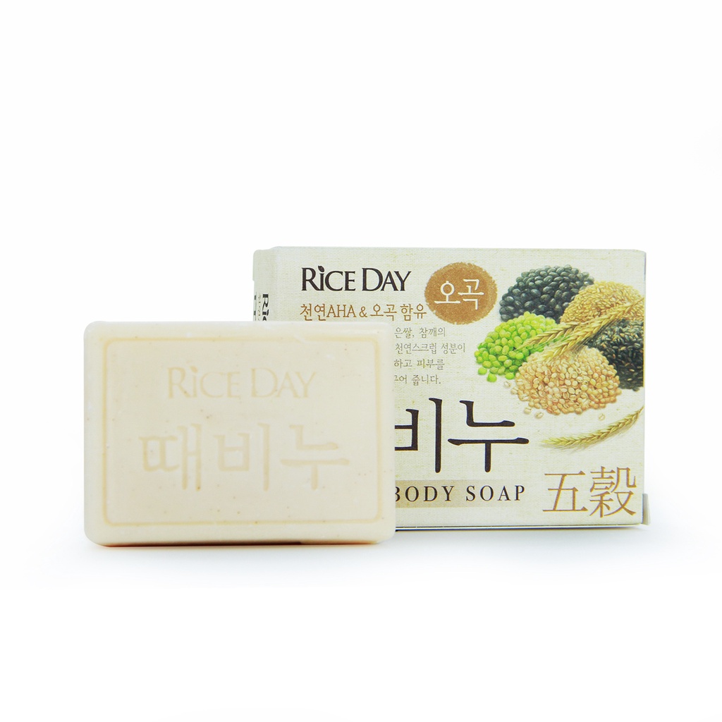 Xà Bông Lion Dưỡng Da Hữu Cơ Hàn Quốc Tẩy Da Chết Giúp Da Trắng Sáng 100g