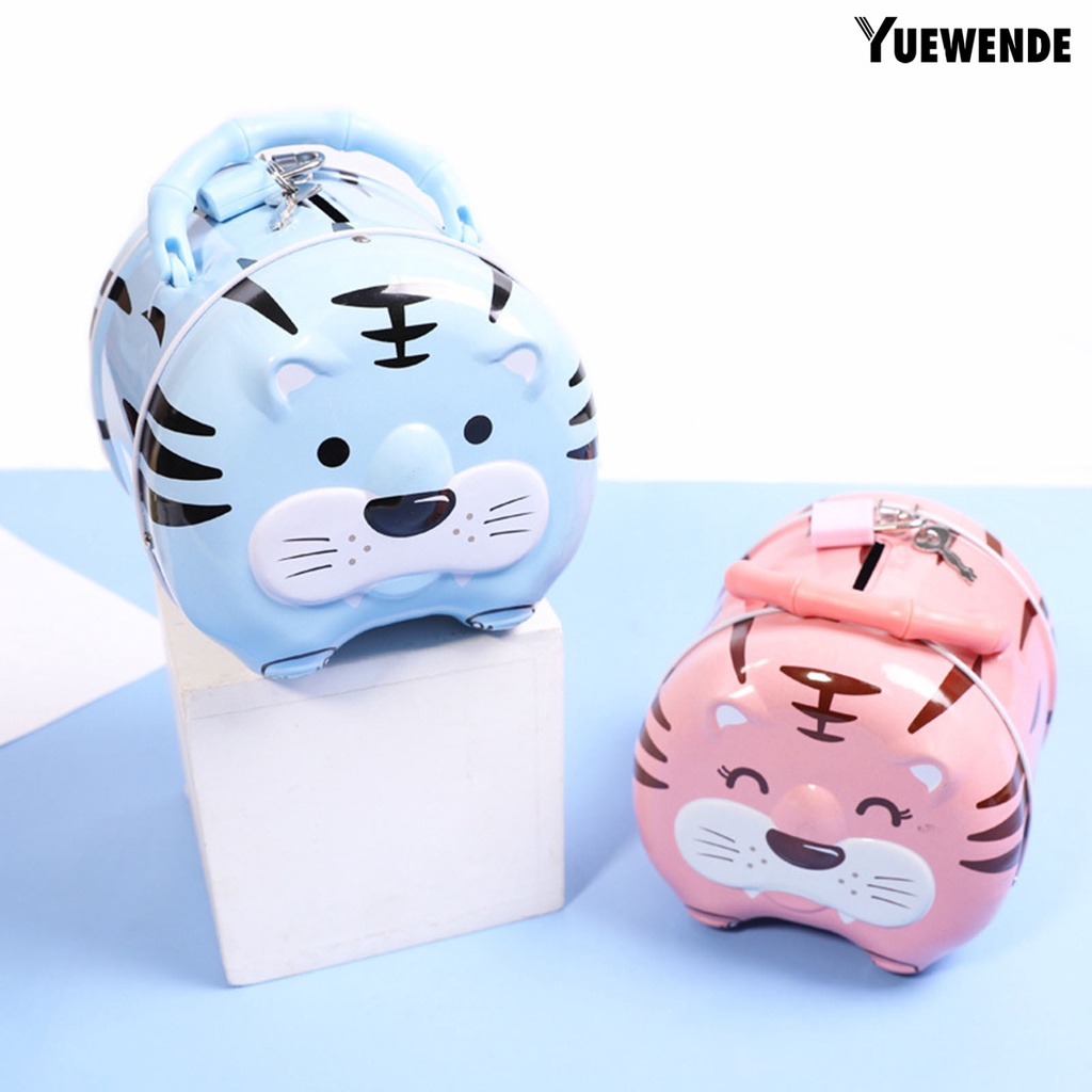 Ống heo tiết kiệm tiền hình con hổ hoạt hình 2022