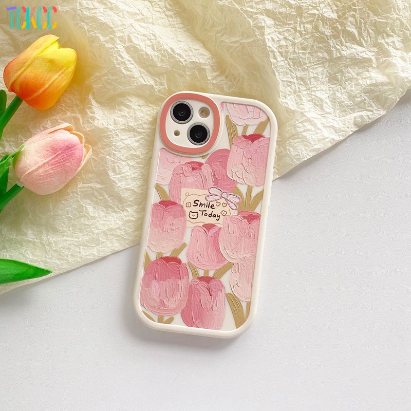 Ốp Điện Thoại Hình Hoa Tulip Cho Xiaomi Poco C31 C40 K20 K30 K40 Pro + K30S 10C 10 Prime 9T 9C 10A 9A 10X Note 8 9 Pro