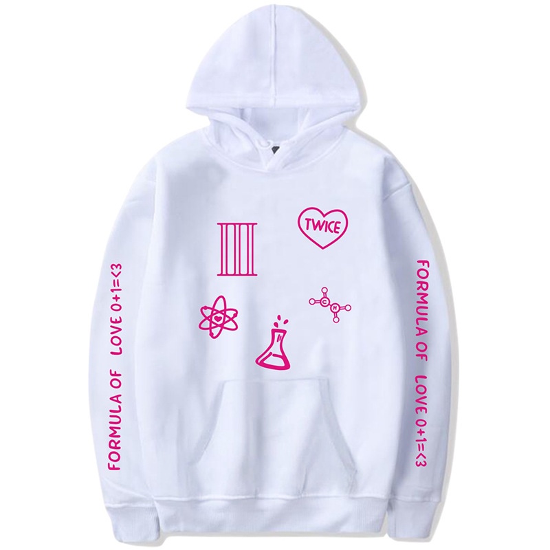 Áo Hoodie Dài Tay In Tên Các Thành Viên Nhóm Nhạc TWICE 4TH WORLD TOUR
