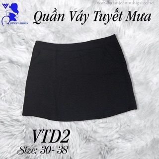 Quần váy bigsize vtd2 30-38