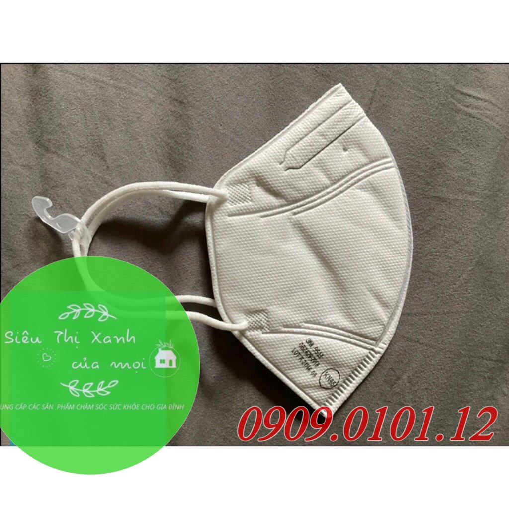 Khẩu trang 3m 9513 chính hãng tiêu chuẩn KN95, nhập khẩu singapore tiệt trùng đóng gói trong bịch kín