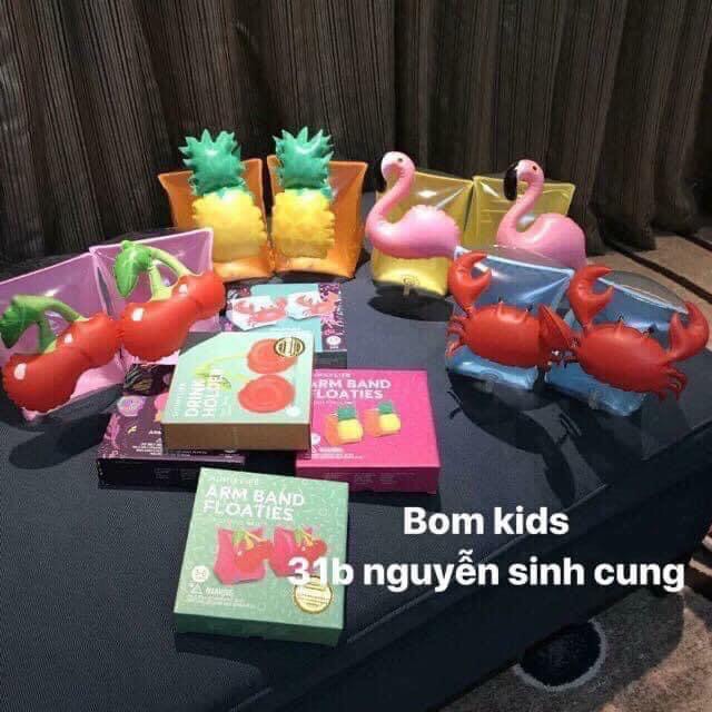PHAO BƠI XỎ TAY CHO BÉ HÌNH CÁC CON THÚ ĐÁNG YÊU