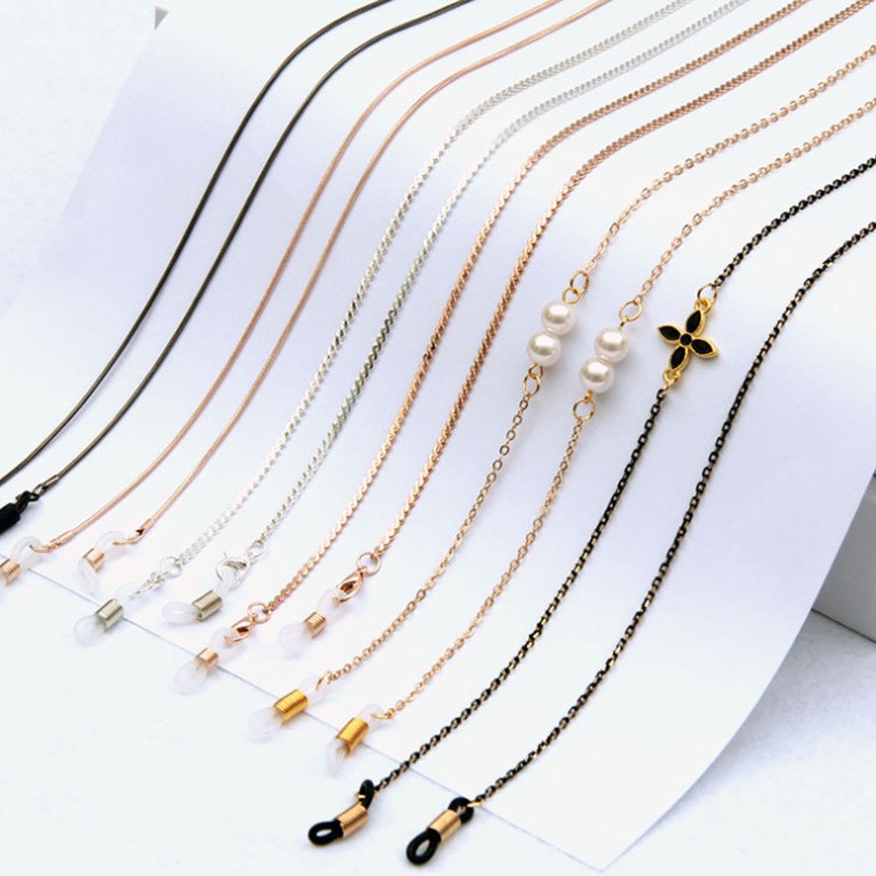 Thời Trang vòng cổ Đeo Cổ Chống Thất Lạc Đính Ngọc Trai Phong Cách Hàn Quốc Cho Nữ