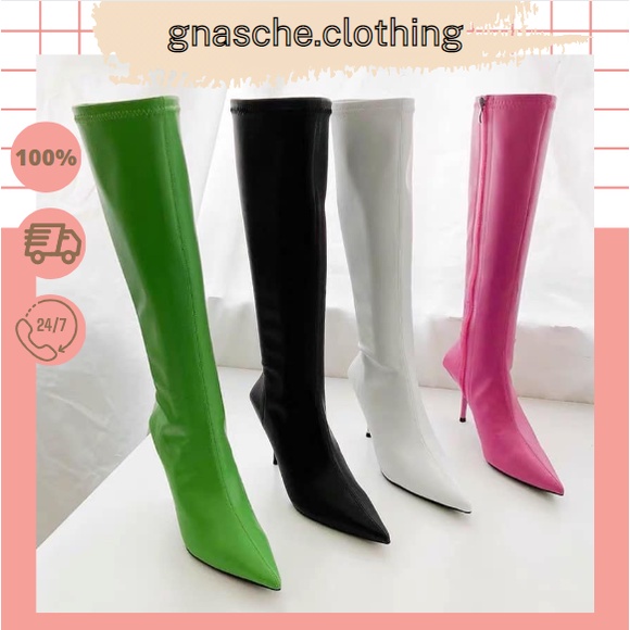Boots Cao Gót Sang Chảnh Phong Cách Hàn Quốc