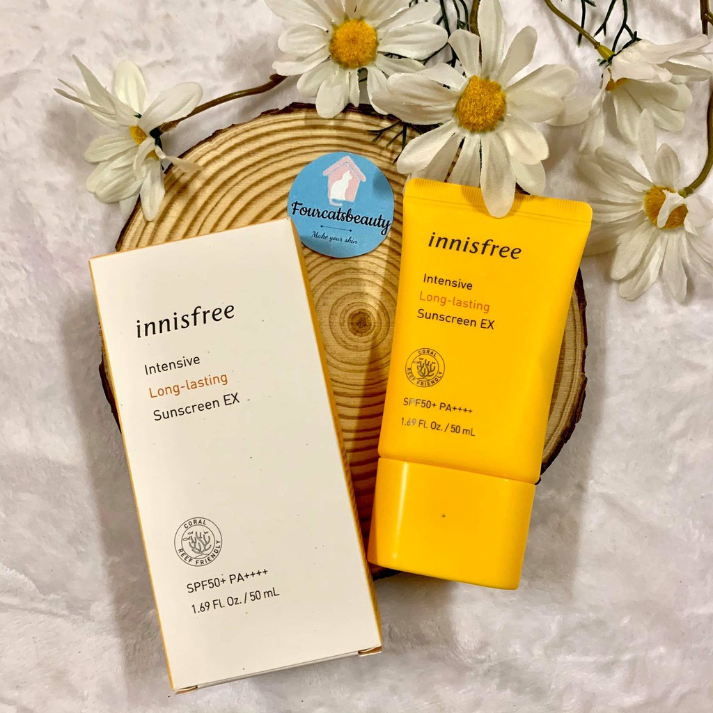 Kem Chống Nắng Chống Trôi Innisfree Intensive Long-Lasting Sunscreen SPF50+/PA++++ 50ml