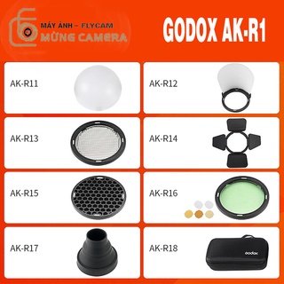 Bộ tản sáng godox ak r1 chính hãng