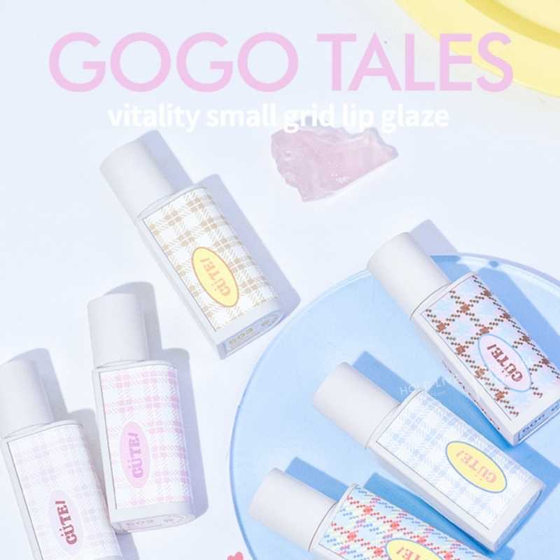 [Có sẵn] Son kem lì Caro Gogo tales Vitality Small Grid màu đẹp, lì, lâu trôi, son nội địa trung chính hãng GT300