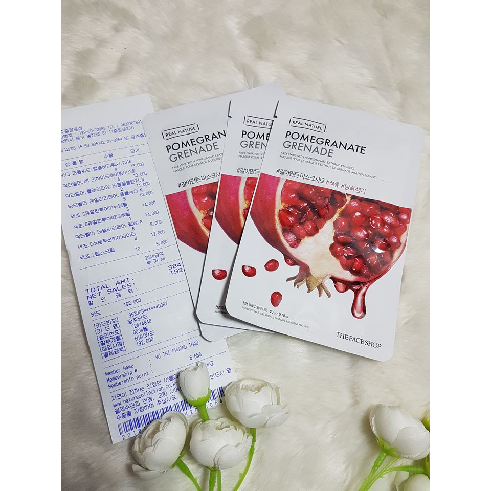 MẶT NẠ GIẤY / THE FACE SHOP / Mặt Nạ Giấy The Face Shop Real Nature Mask Sheet - 20g | BigBuy360 - bigbuy360.vn