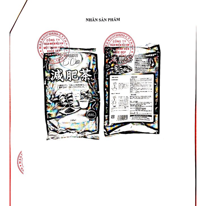 TRÀ GIẢM MỠ BỤNG GENPI TEA ORIHIRO