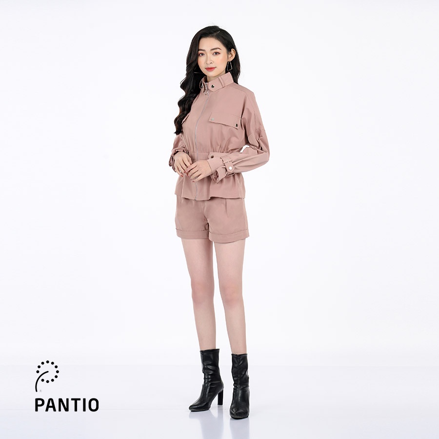 Quần short chất liệu kaki dáng suống BQN92393- PANTIO