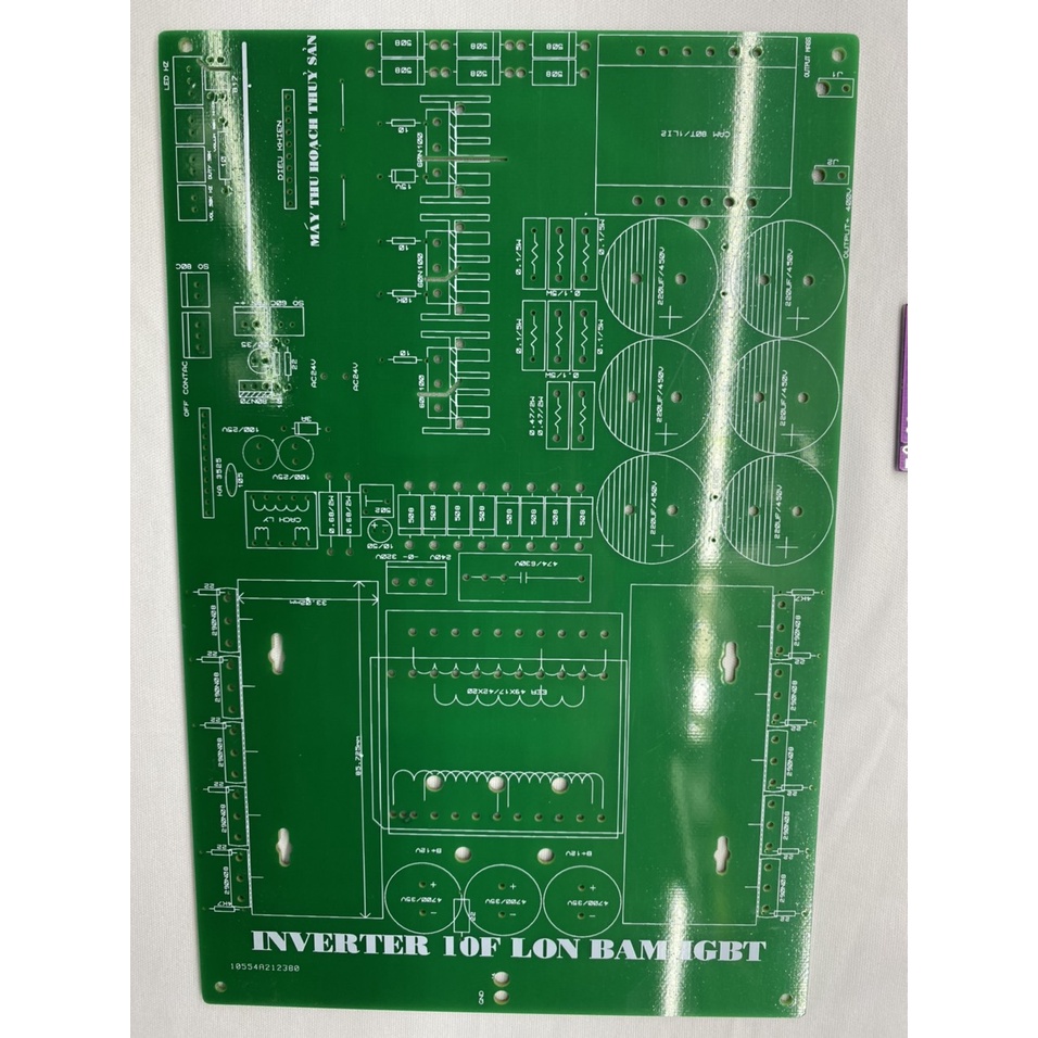 PCB bo mạch kích điện 10 fet lớn - băm IGBT