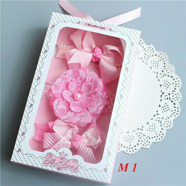 Hộp băng đô cho bé gái