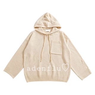 Áo len hoodies vintage siêu Hàn Quốc với phong cách streetstyle năng động ngày mùa đông
