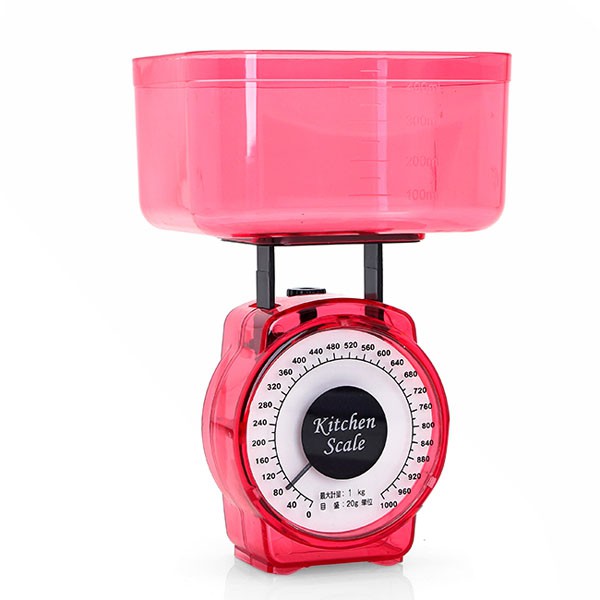 Cân làm bánh mini Kitchen Scale, Cân đồ ăn dặm cho bé 20gr - 1000gr