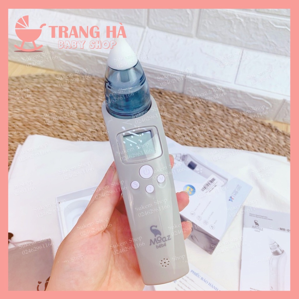 Máy Hút Mũi Điện Tử Đa Năng Cho Bé MOAZ BEBE MB-010 Bảo Hành Chính Hãng 12 Tháng Lỗi 1 Đổi 1