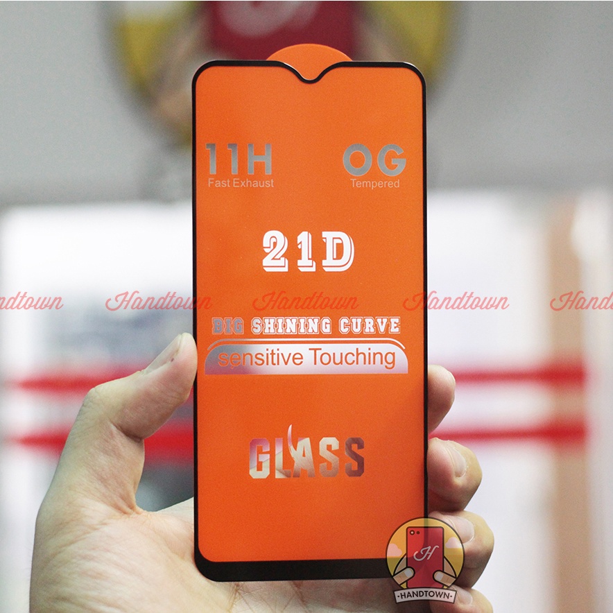 Kính Cường Lực 21D Xiaomi Redmi 9T 9 Power Note 9 4G 2021 Full Màn Full Keo Bảo Vệ Màn khỏi Va Đập Trầy Xước Handtown