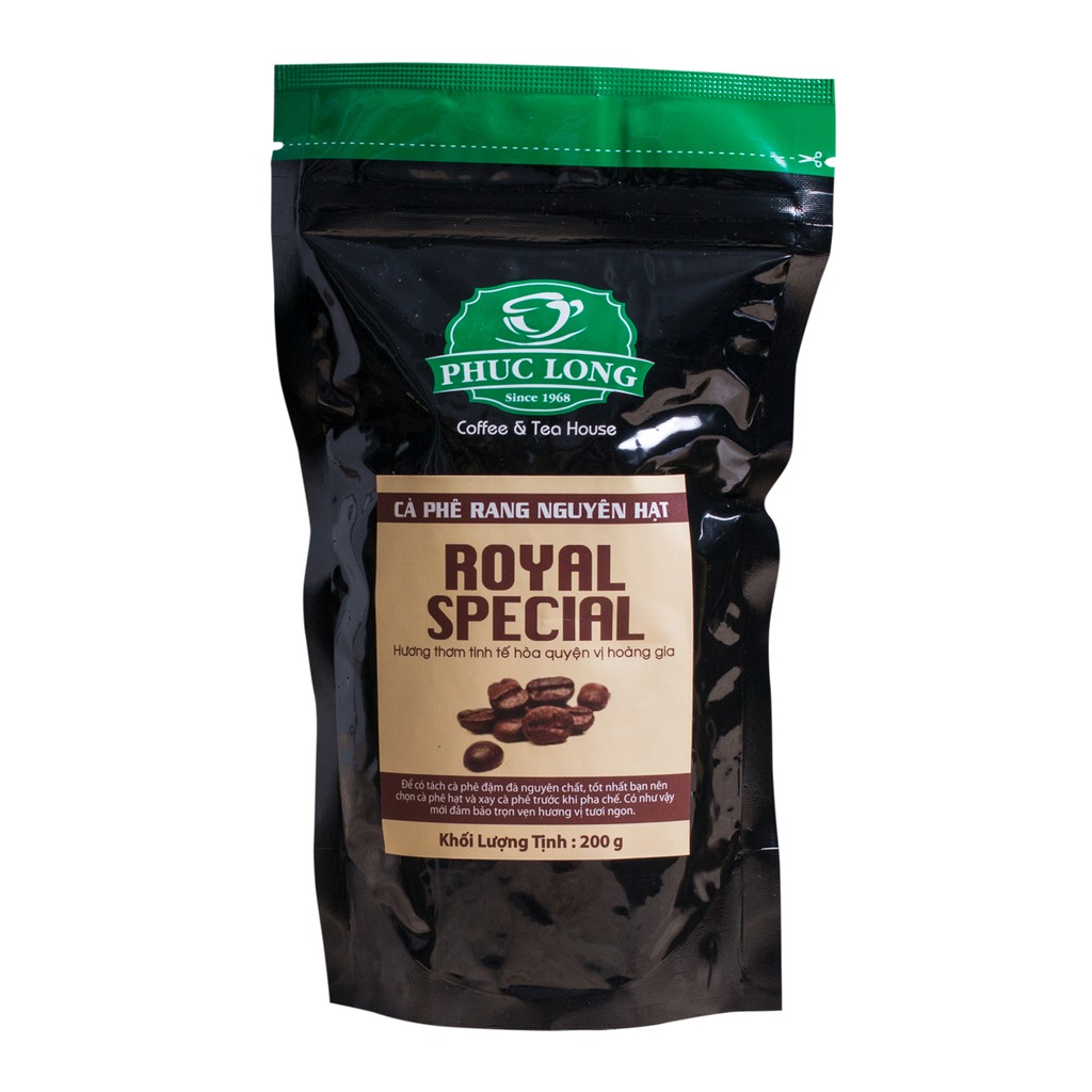 Cà Phê Royal Không Bơ 200GR - Phúc Long Coffee &amp; Tea