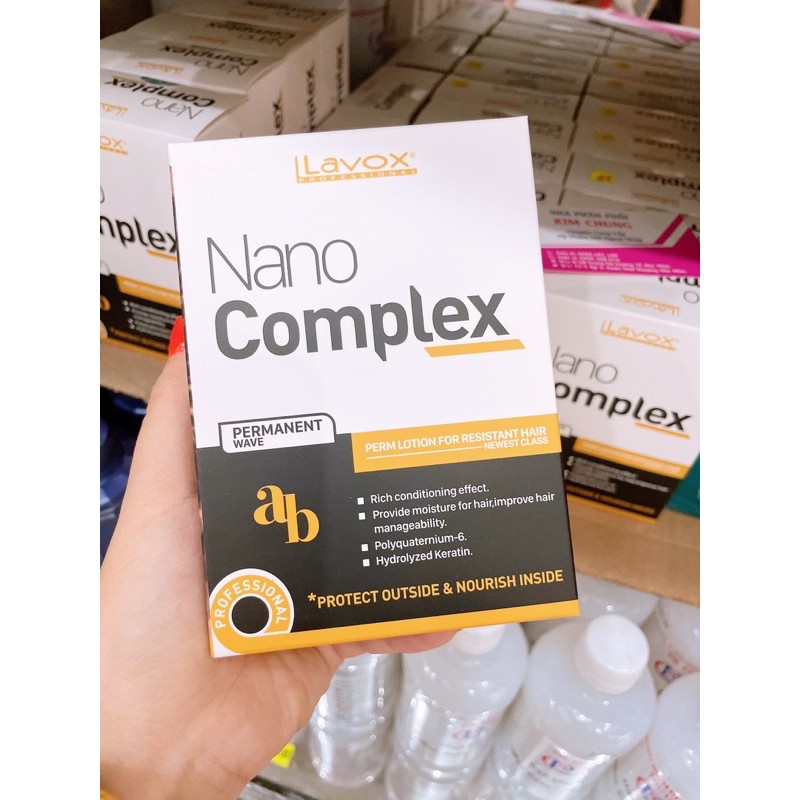 Thuốc Uốn Lạnh Siêu Dưỡng Lavox Nano Complex 100ml x 2