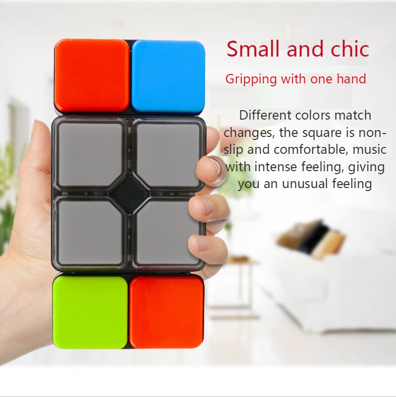 Khối Rubik Điện Tử Có Đèn Và Nhạc Cho Bé