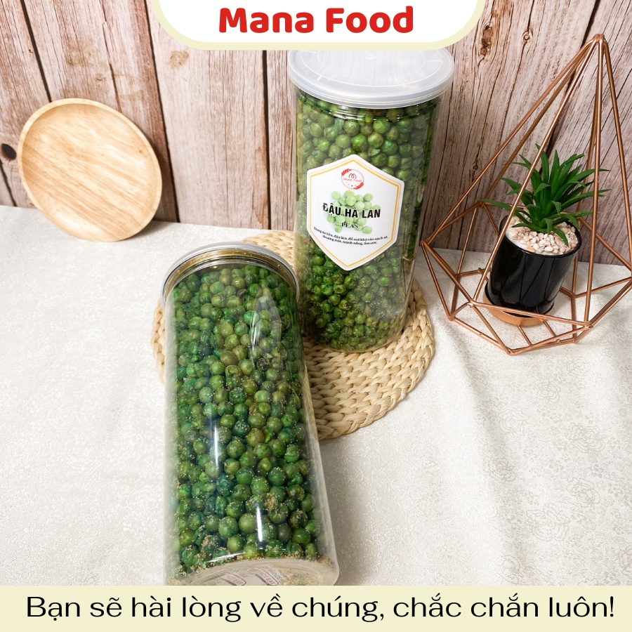 500G Đậu Hà Lan Rang Muối Mana Food | đậu hà lan sấy, đậu hà lan cao cấp