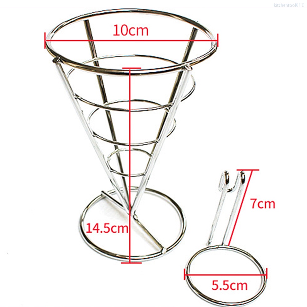 Khay đựng hình nón cho khoai tây chiên / bắp rang / trái cây / bắp rang / ngũ cốc độc đáo