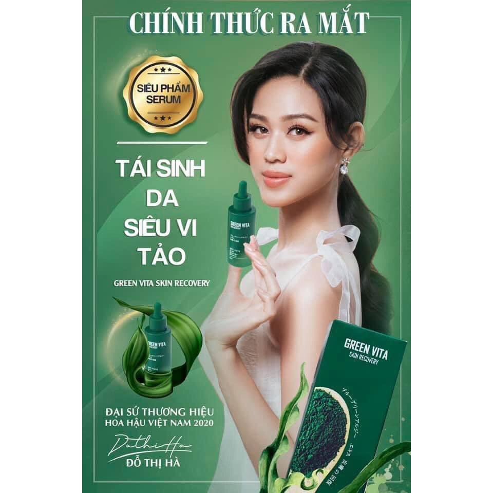 SERUM Kis22 TÁI TẠO DA SIÊU VI TẢO NHẬT BẢN GREEN VITA