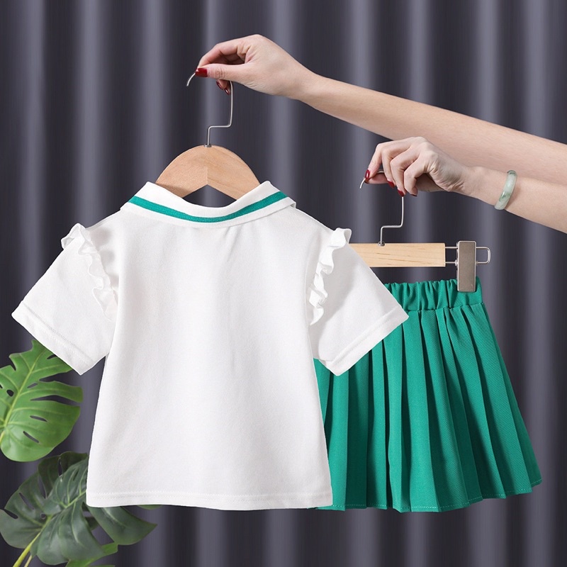 Set đồ bé gái Home Baby