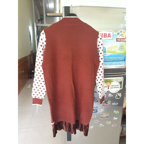 Váy len liền thân