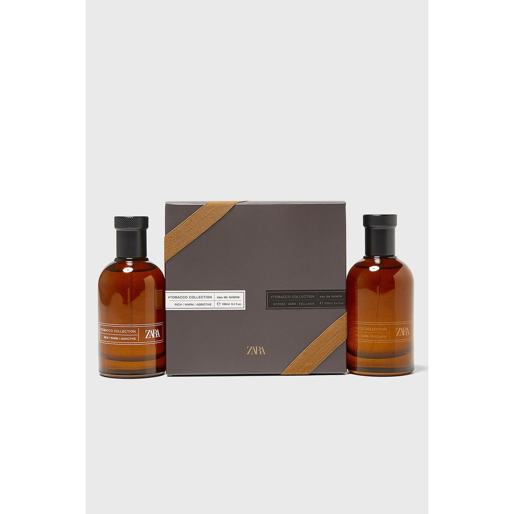Nước hoa Zara Man: Set 2 chai 100ml Tobacco Collection . Chính Hãng Có BH . ^ ₆