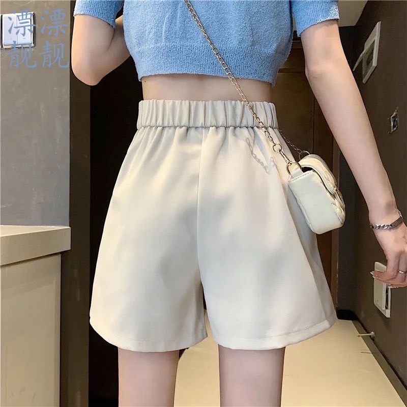 Quần short đùi nữ xếp ly cạp cao chất tuyết mưa cao cấp dày dặn mặc nhà đi chơi đều xinh QS10 | BigBuy360 - bigbuy360.vn