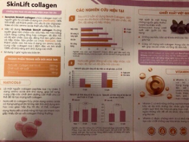 [ Kèm Quà Tặng ] SkinLift Collagen - Hỗ trợ làm đẹp da , chống não hoá ( Nhập khẩu Châu Âu) | Thế Giới Skin Care