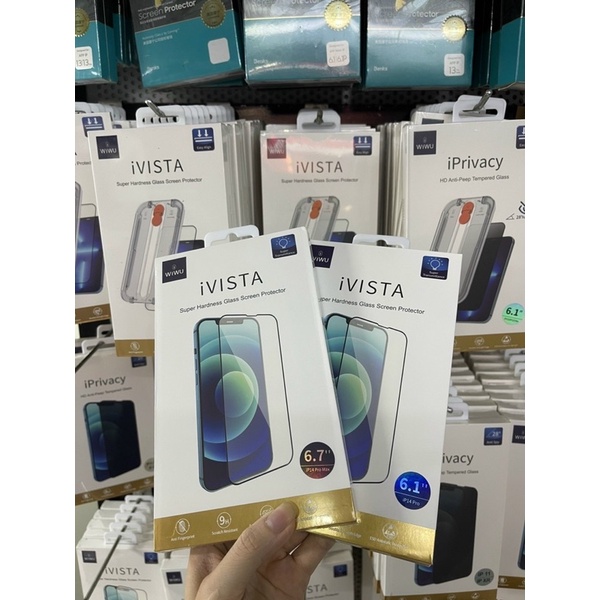 - HÀNG CAO CẤP WIWU IVISTA GLASS - KÍNH CƯỜNG LỰC FULL MÀN IPHONE 13 | 12 | 11 | XS MAX | X
