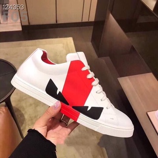 SNEAKER NAM!!! GIÀY NAM HOT HIT, THỜI TRANG NAM CAO CẤP, SNEAKER TRẮNG ĐỎ F05
