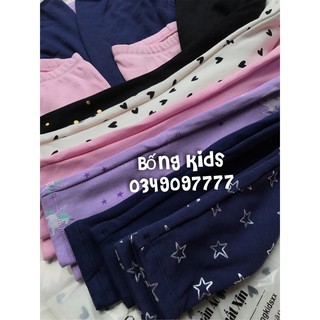 Quần Legging Bé Gái Lót Lông
