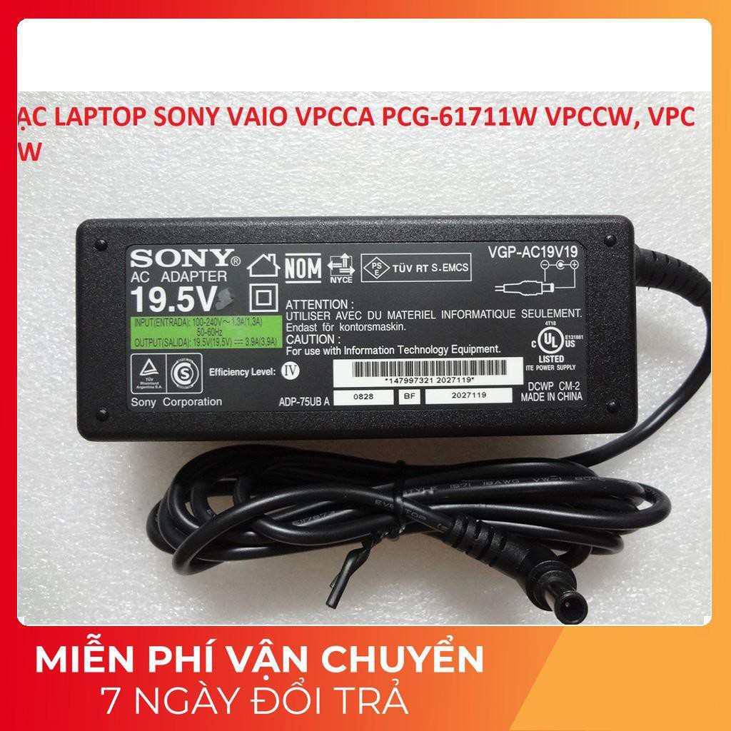 ⚡️[Sạc zin]SẠC LAPTOP SONY VAIO VPCCA PCG-61711W VPCCW, VPC CW