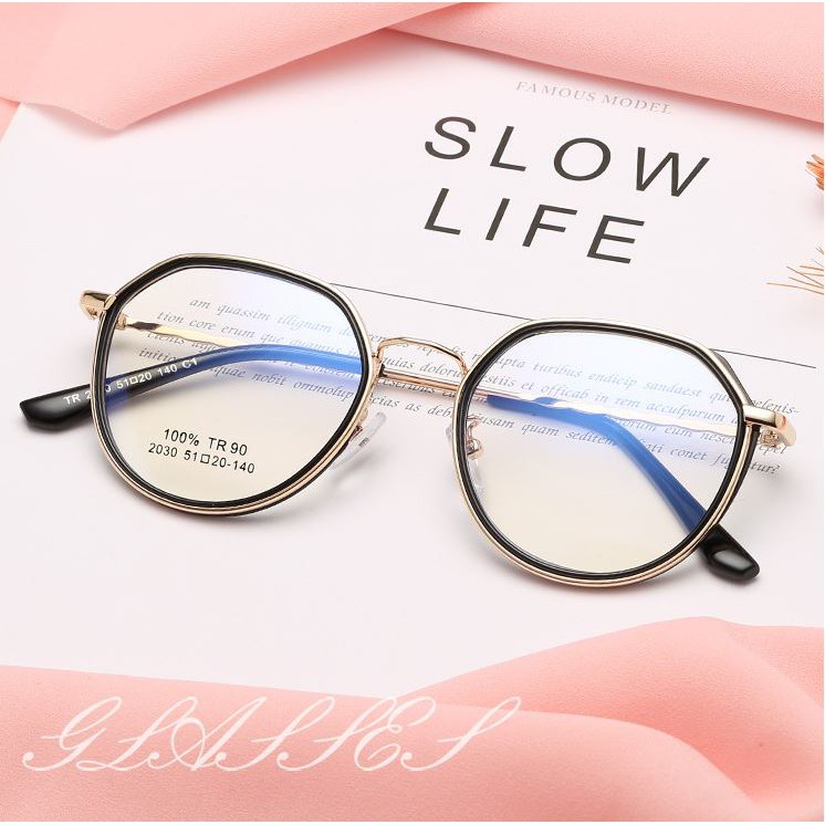 Kính mắt giả cận style Hàn Quốc loại chuẩn gọng siêu xinh D34