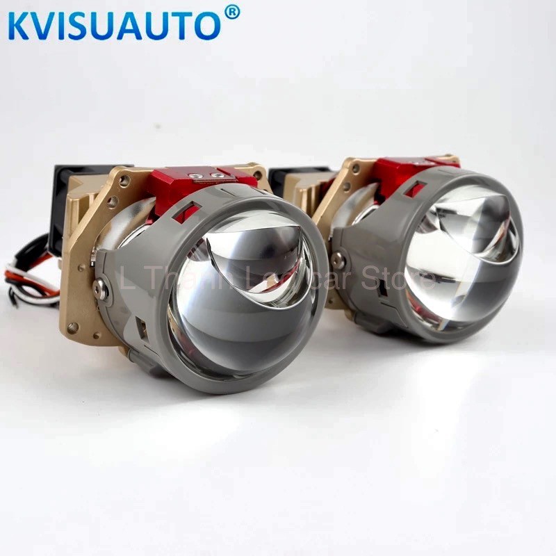 BI LED LASER KVISUAUTO® L2 3INCH-55W/LASER 28W