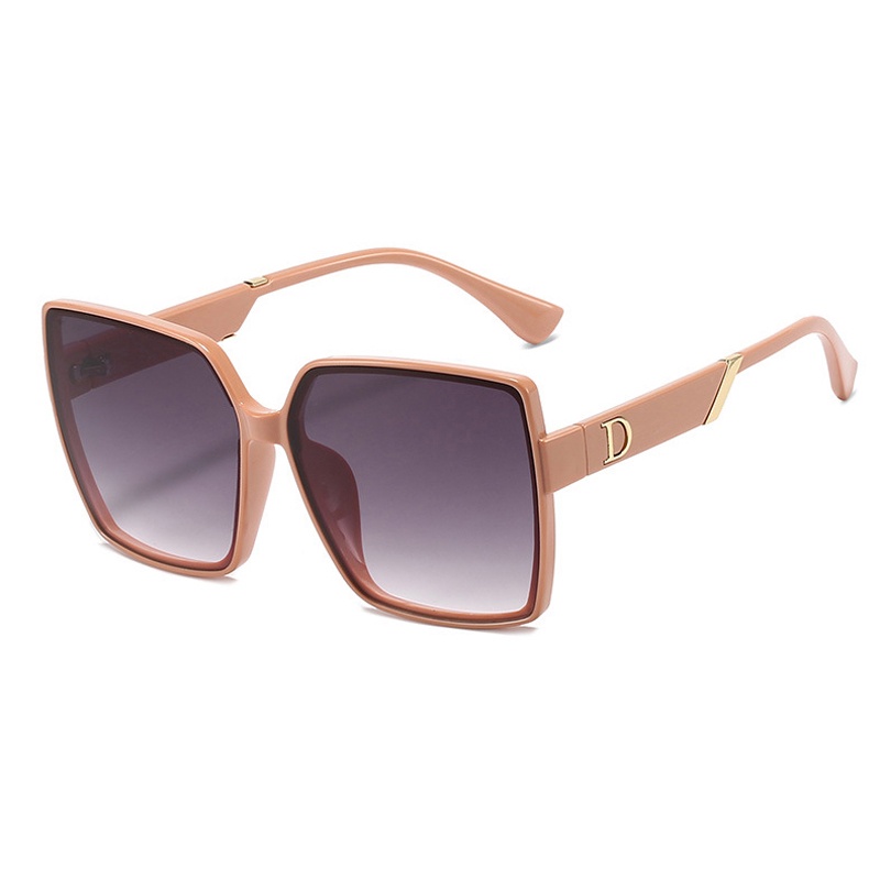 Kính mát SAMJUNE gọng vuông cỡ lớn chống tia UV400 thời trang dành cho nam nữ