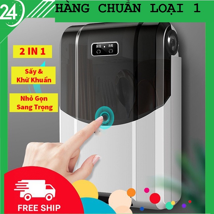 LOẠI 1: MÁY SẤY KHÔ TIỆT TRÙNG ĐŨA THÌA, LOẠI TRỪ VI KHUẨN BẰNG TIA UV